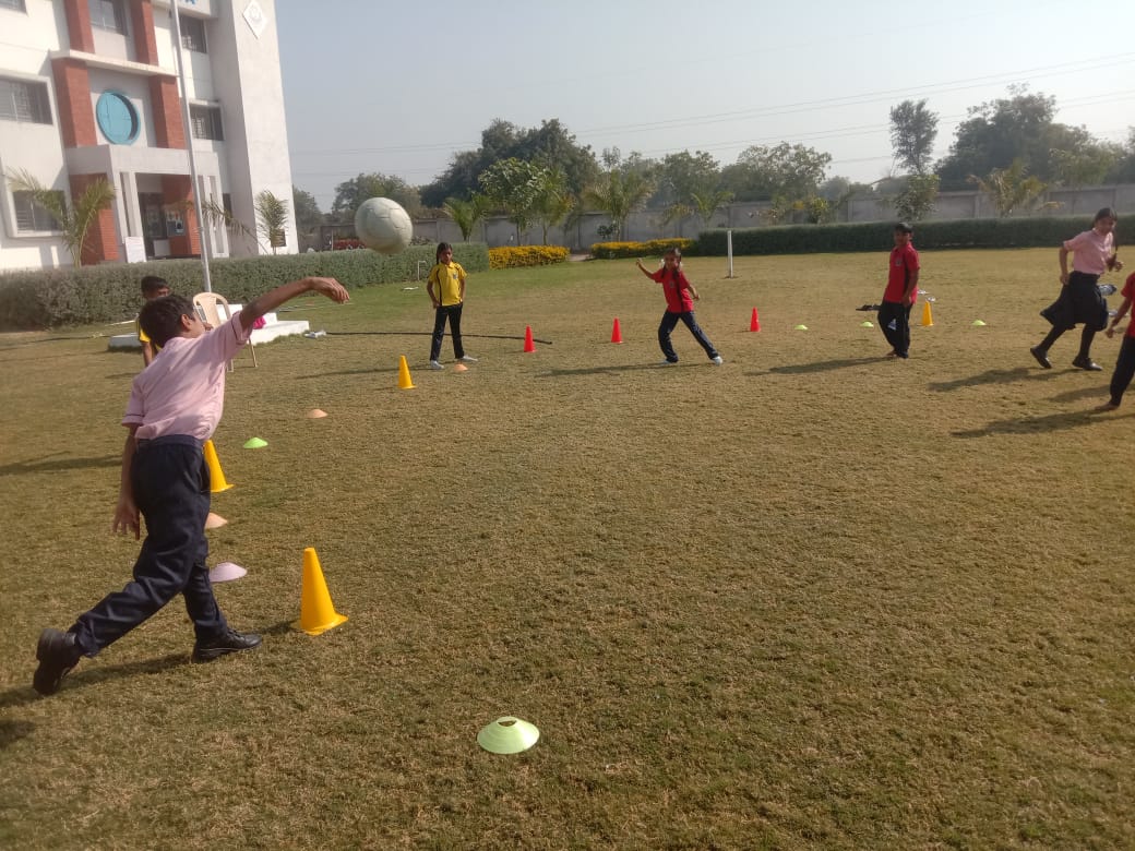 Sabari Patod Inter House DodgeBall Competition Std 4- 2022-23