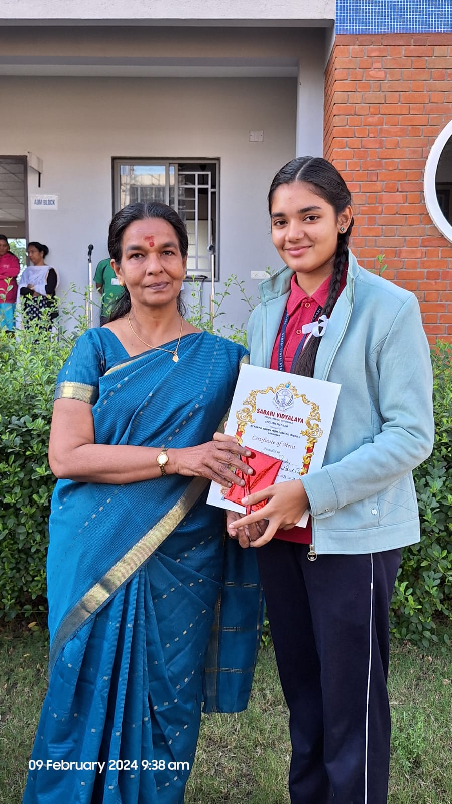 Sabari_Patod_SEM-II_Intra School Primary & Secondary Competition_Prize Distribution_10.02.2024.