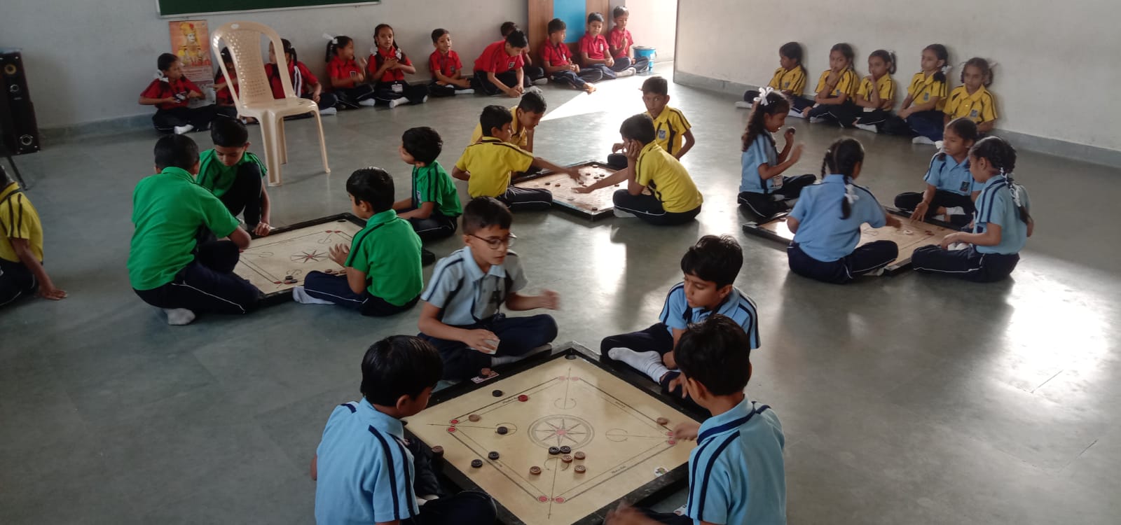 Sabari Patod Inter House Carrom Competition STD-1 to 4 - 2022-23