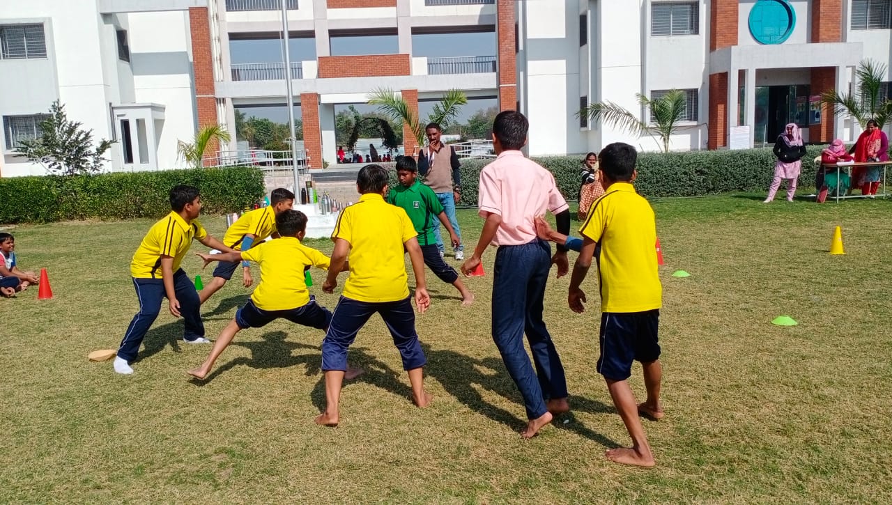 Sabari Patod Inter House Yellow and Green House Kabbadi Competition - 1st and 2nd Place - 2022-23